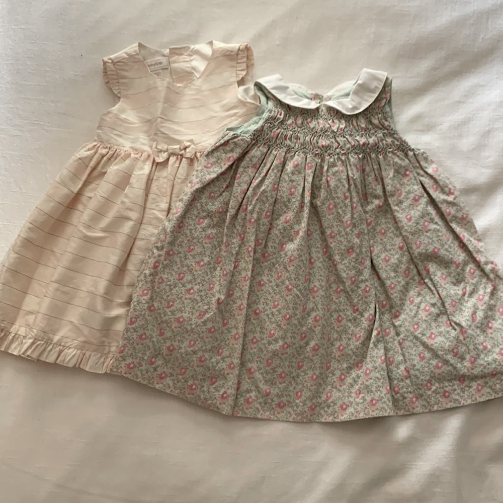 Baby Gap dress bundle. 6-12 months. Both dresses are in excellent condition!